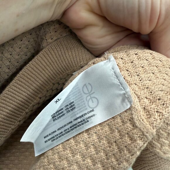 Nine West Knit Short Sleeve Pullover Sweater Shirt Top Womens size XL - Picture 5 of 9